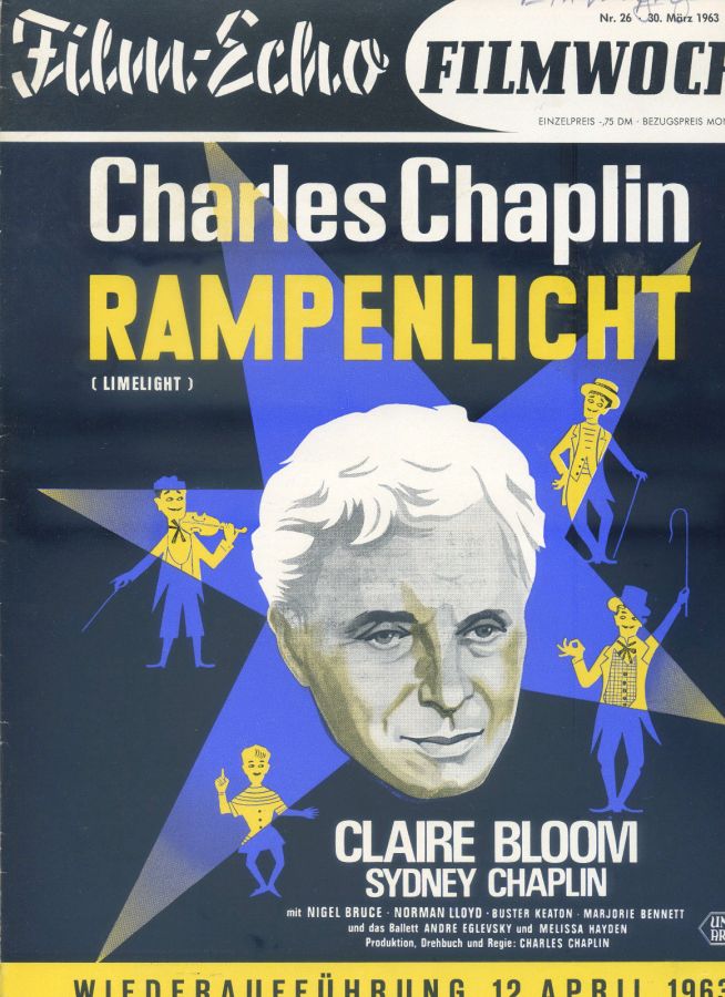FILM-ECHO FILMWOCHE magazine side cover Issue 26 30 March 1963