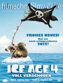 FILM-ECHO FILMWOCHE magazine side cover Issue 1 6 January 2012