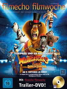 FILM-ECHO FILMWOCHE magazine side cover Issue 36 7 September 2012