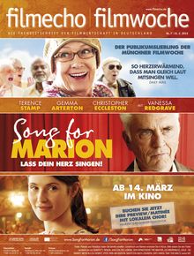 FILM-ECHO FILMWOCHE magazine side cover Issue 7 15 February 2013