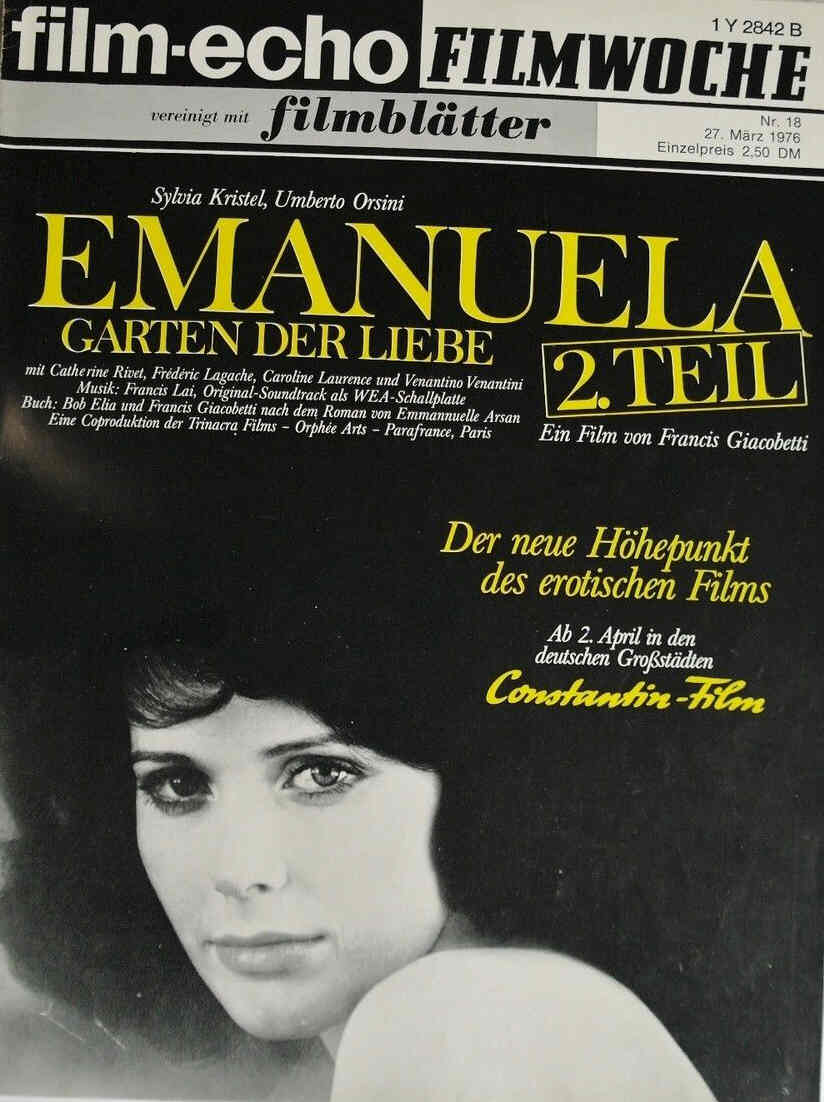 FILM-ECHO FILMWOCHE magazine side cover Issue 18 27 March 1976