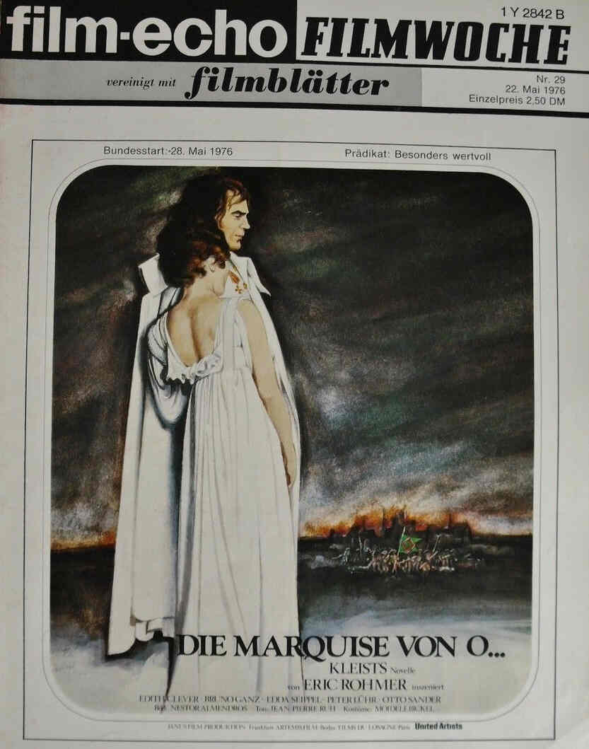 FILM-ECHO FILMWOCHE magazine side cover Issue 29 22 May 1976