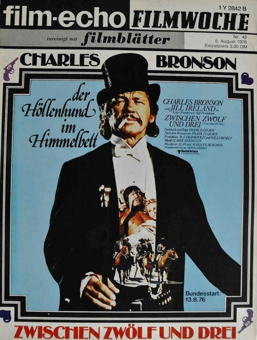 FILM-ECHO FILMWOCHE magazine side cover Issue 42 6 August 1976