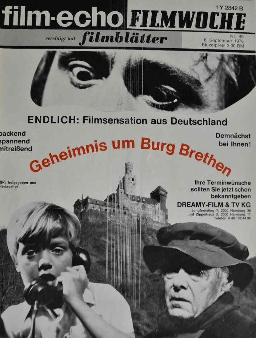 FILM-ECHO FILMWOCHE magazine side cover Issue 49 8 September 1976