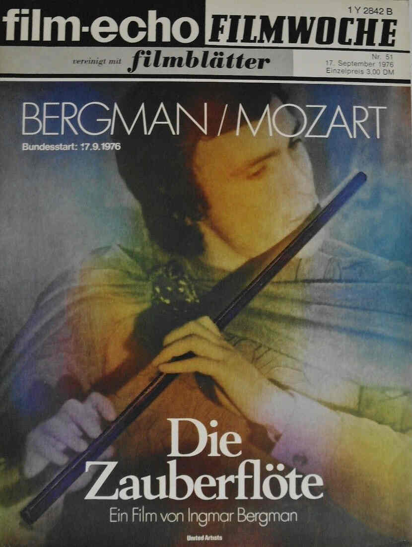 FILM-ECHO FILMWOCHE magazine side cover Issue 51 17 September 1976