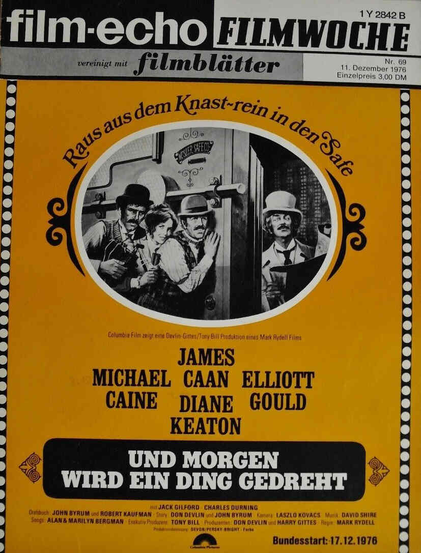 FILM-ECHO FILMWOCHE magazine side cover Issue 69 11 December 1976