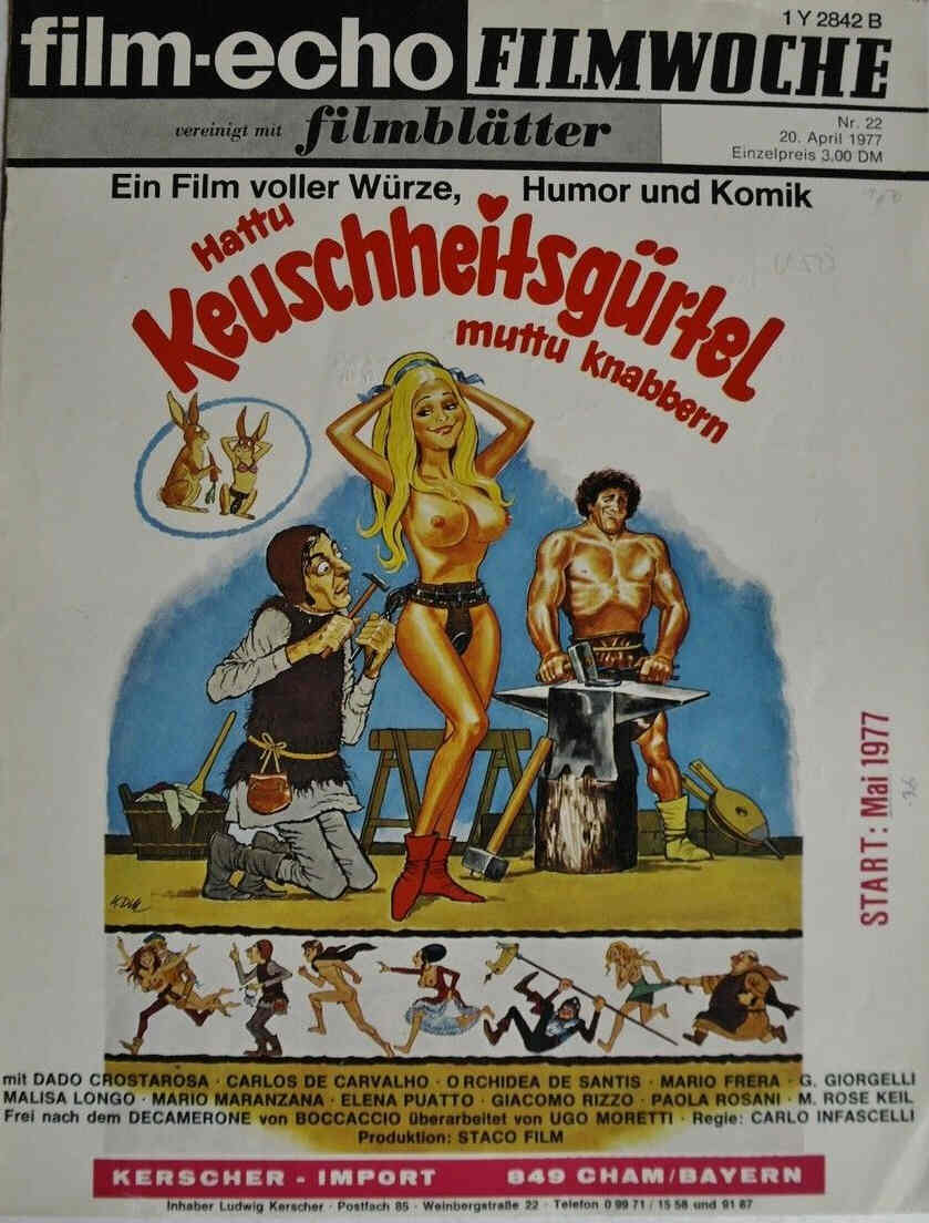 FILM-ECHO FILMWOCHE magazine side cover Issue 22 20 April 1977