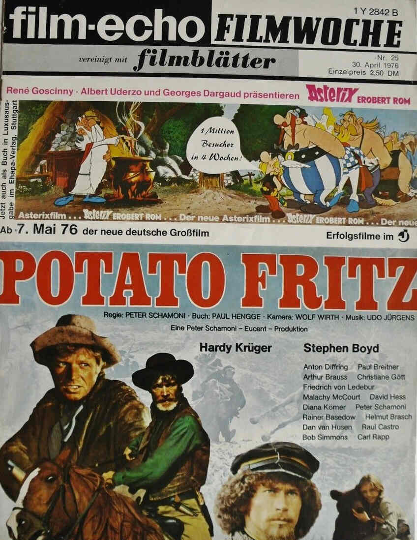 FILM-ECHO FILMWOCHE magazine side cover Issue 25 30 April 1977