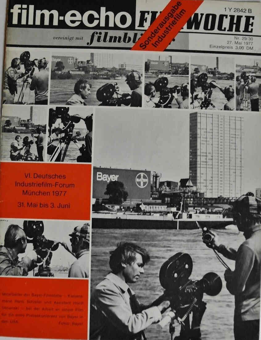FILM-ECHO FILMWOCHE magazine side cover Issue 29/30 27 May 1977