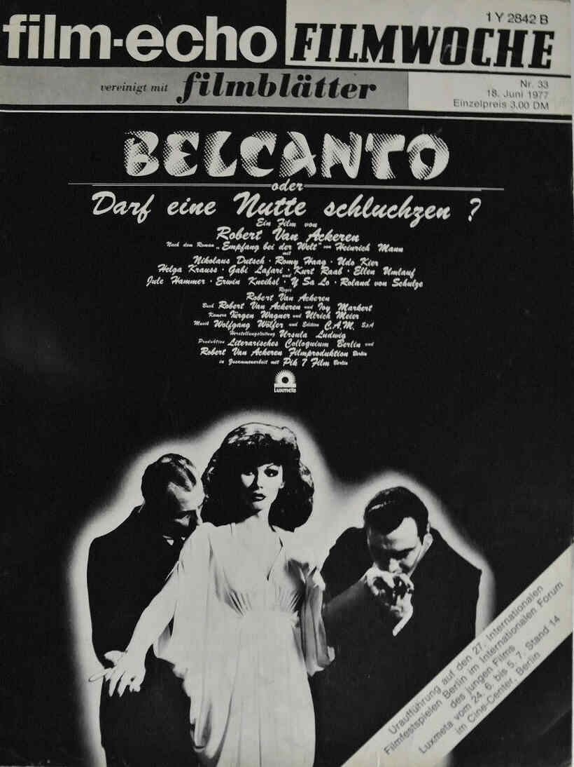 FILM-ECHO FILMWOCHE magazine side cover Issue 33 18 June 1977