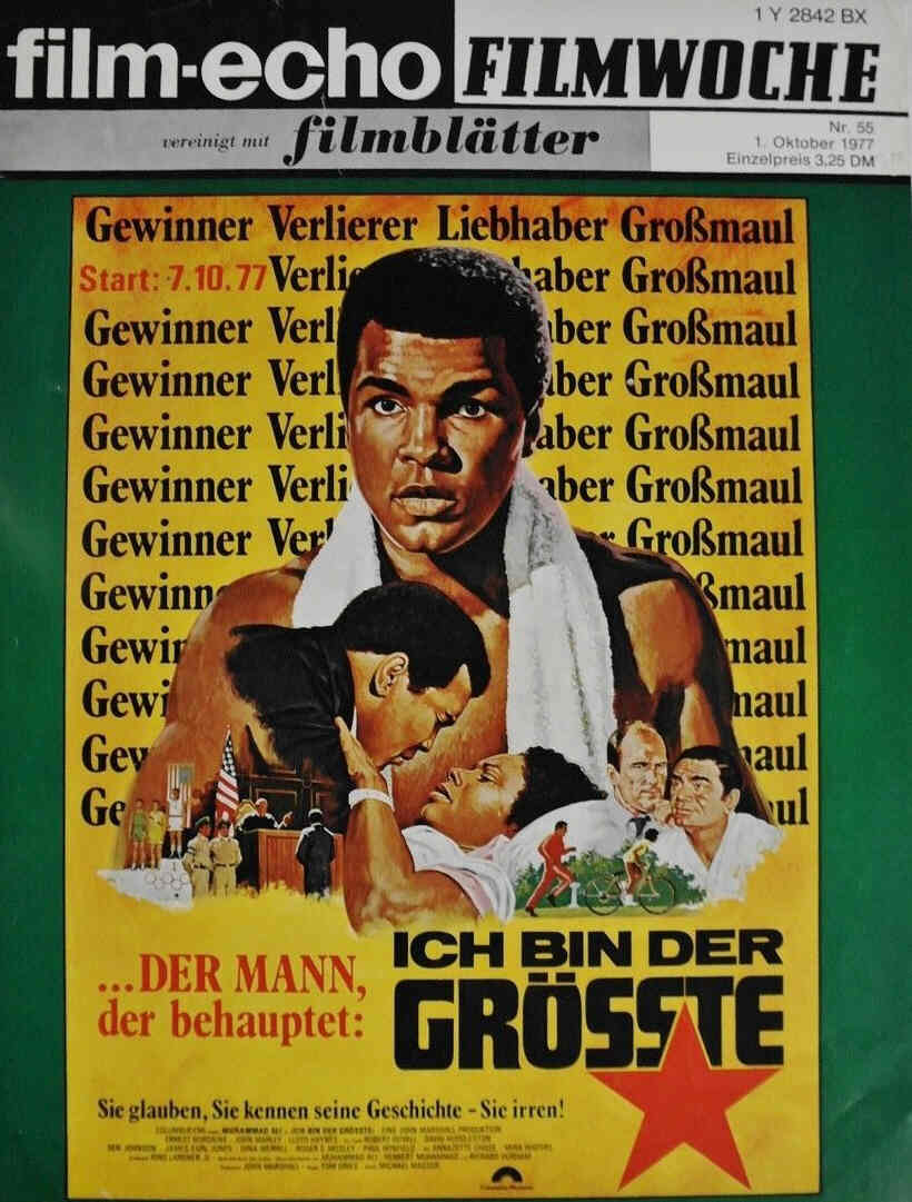 FILM-ECHO FILMWOCHE magazine side cover Issue 55 1 October 1977