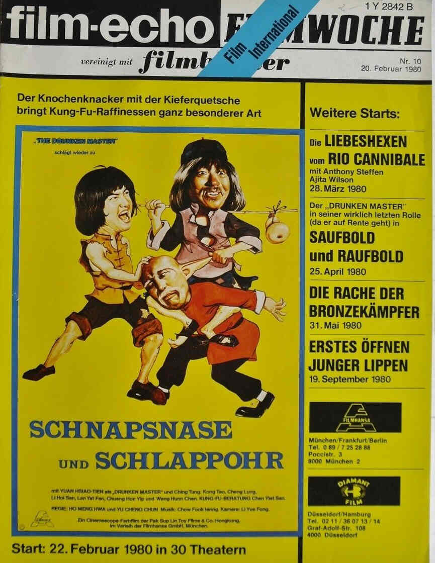 FILM-ECHO FILMWOCHE magazine side cover Issue 10 20 February 1980