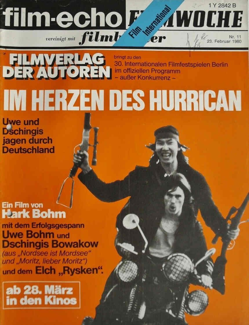 FILM-ECHO FILMWOCHE magazine side cover Issue 11 23 February 1980