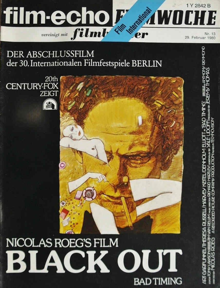 FILM-ECHO FILMWOCHE magazine side cover Issue 13 29 February 1980