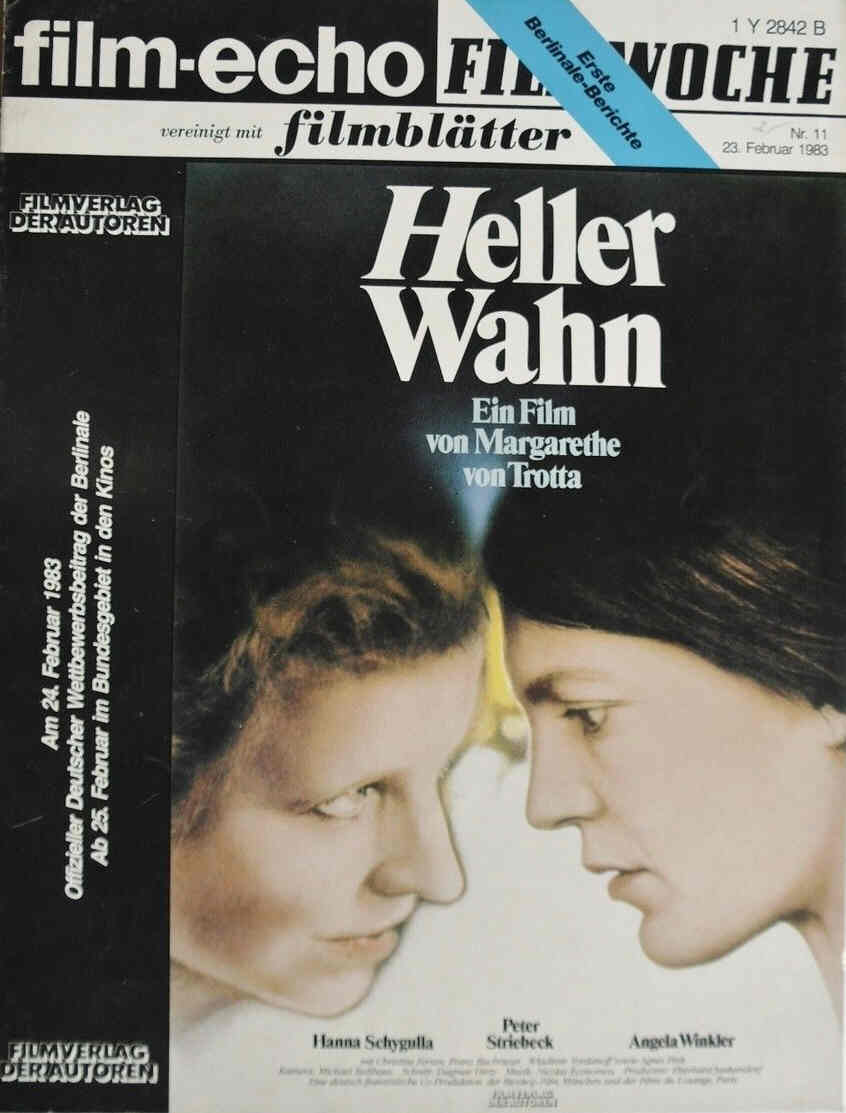 FILM-ECHO FILMWOCHE magazine side cover Issue 11 23 February 1983
