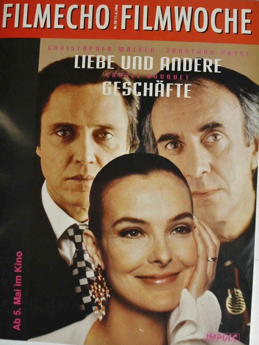 FILM-ECHO FILMWOCHE magazine side cover Issue 10 11 March 1994