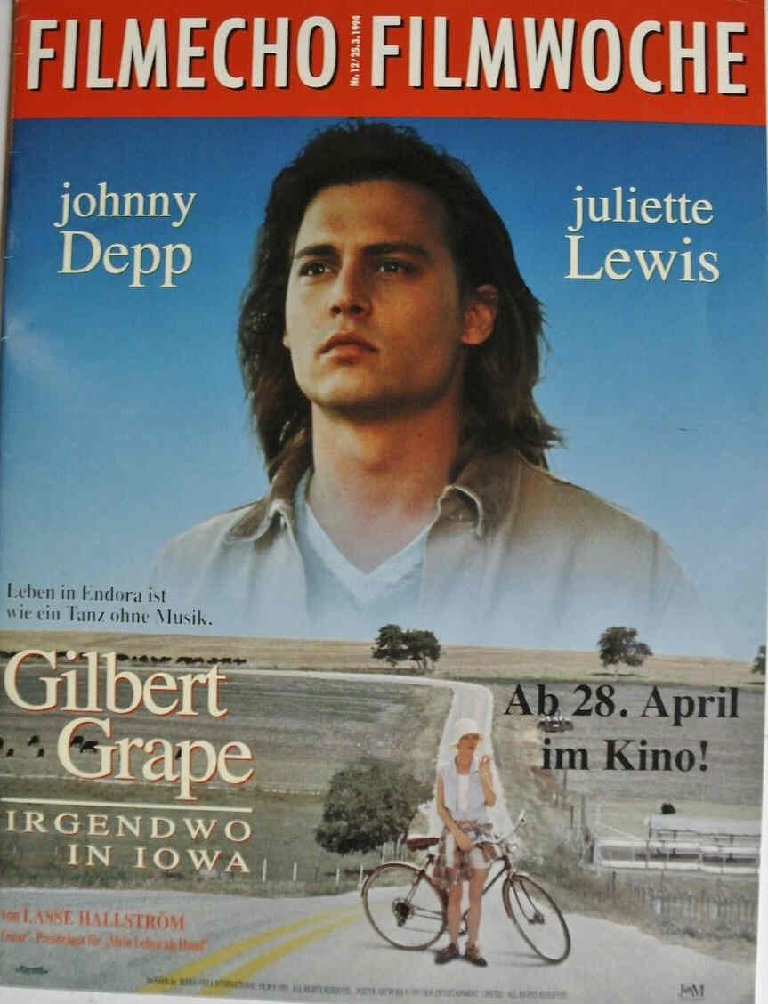 FILM-ECHO FILMWOCHE magazine side cover Issue 12 25 March 1994