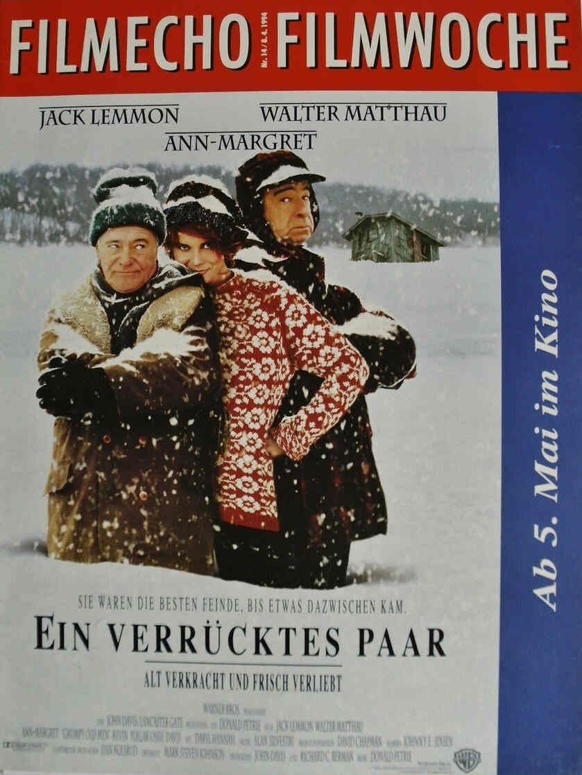 FILM-ECHO FILMWOCHE magazine side cover Issue 14 8 April 1994