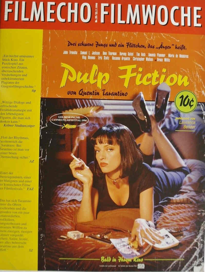 FILM-ECHO FILMWOCHE magazine side cover Issue 29 22 July 1994