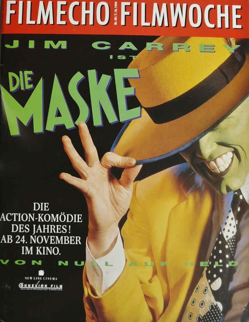 FILM-ECHO FILMWOCHE magazine side cover Issue 40 7 October 1994