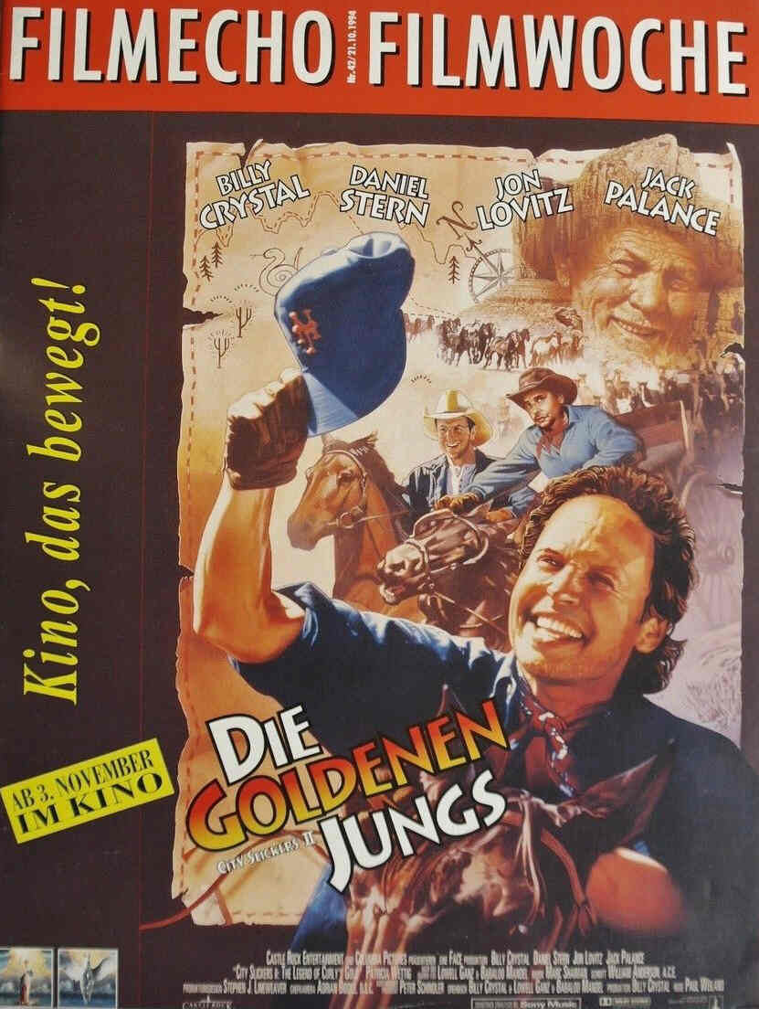 FILM-ECHO FILMWOCHE magazine side cover Issue 42 21 October 1994
