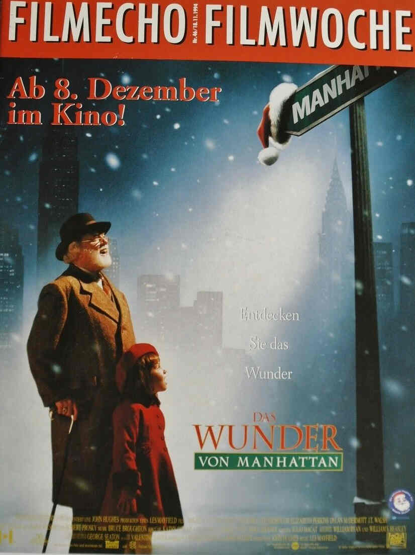FILM-ECHO FILMWOCHE magazine side cover Issue 46 18 November 1994