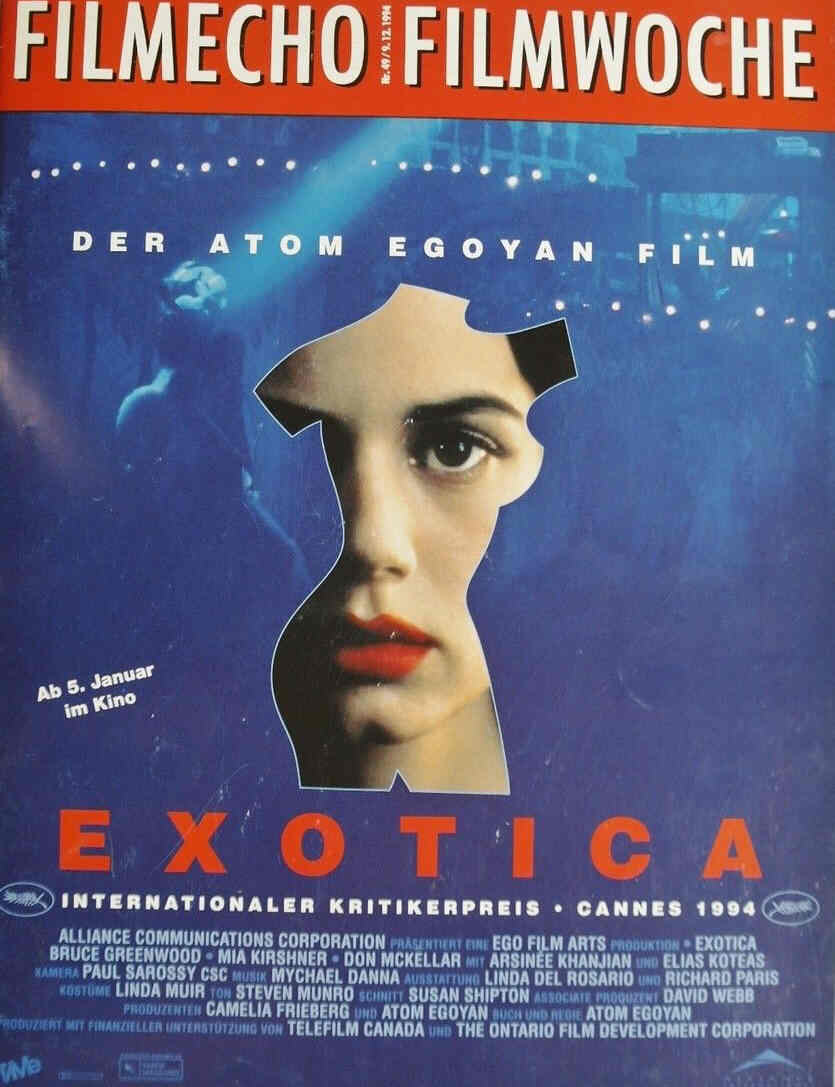 FILM-ECHO FILMWOCHE magazine side cover Issue 49 9 December 1994