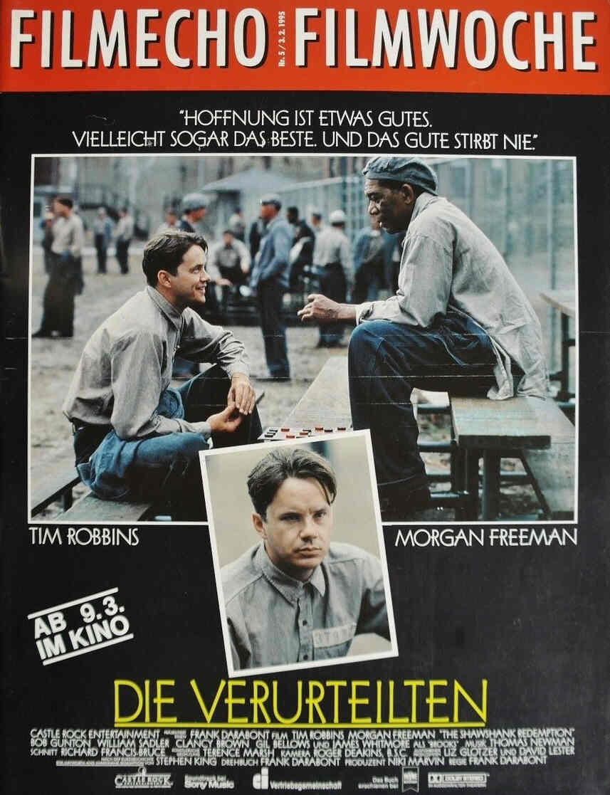 FILM-ECHO FILMWOCHE magazine side cover Issue 5 3 February 1995