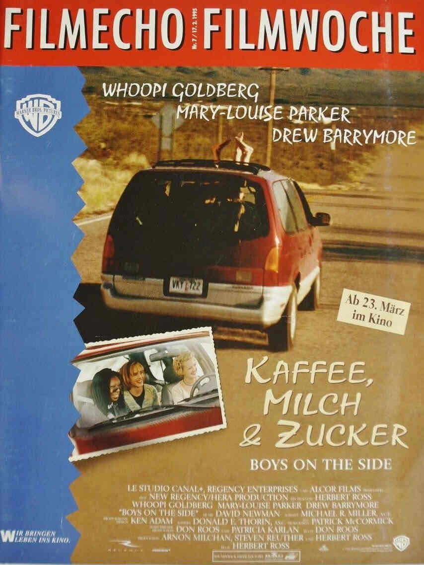 FILM-ECHO FILMWOCHE magazine side cover Issue 7 17 February 1995
