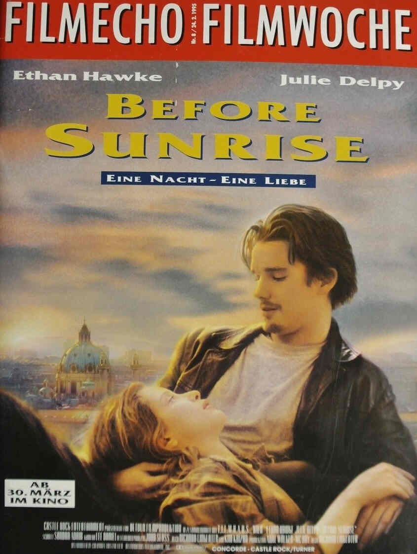 FILM-ECHO FILMWOCHE magazine side cover Issue 8 24 February 1995