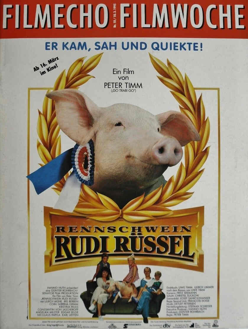 FILM-ECHO FILMWOCHE magazine side cover Issue 10 10 March 1995