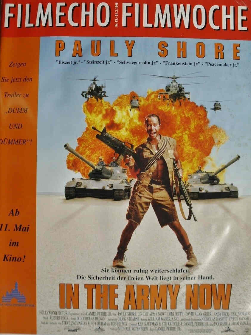 FILM-ECHO FILMWOCHE magazine side cover Issue 13 31 March 1995