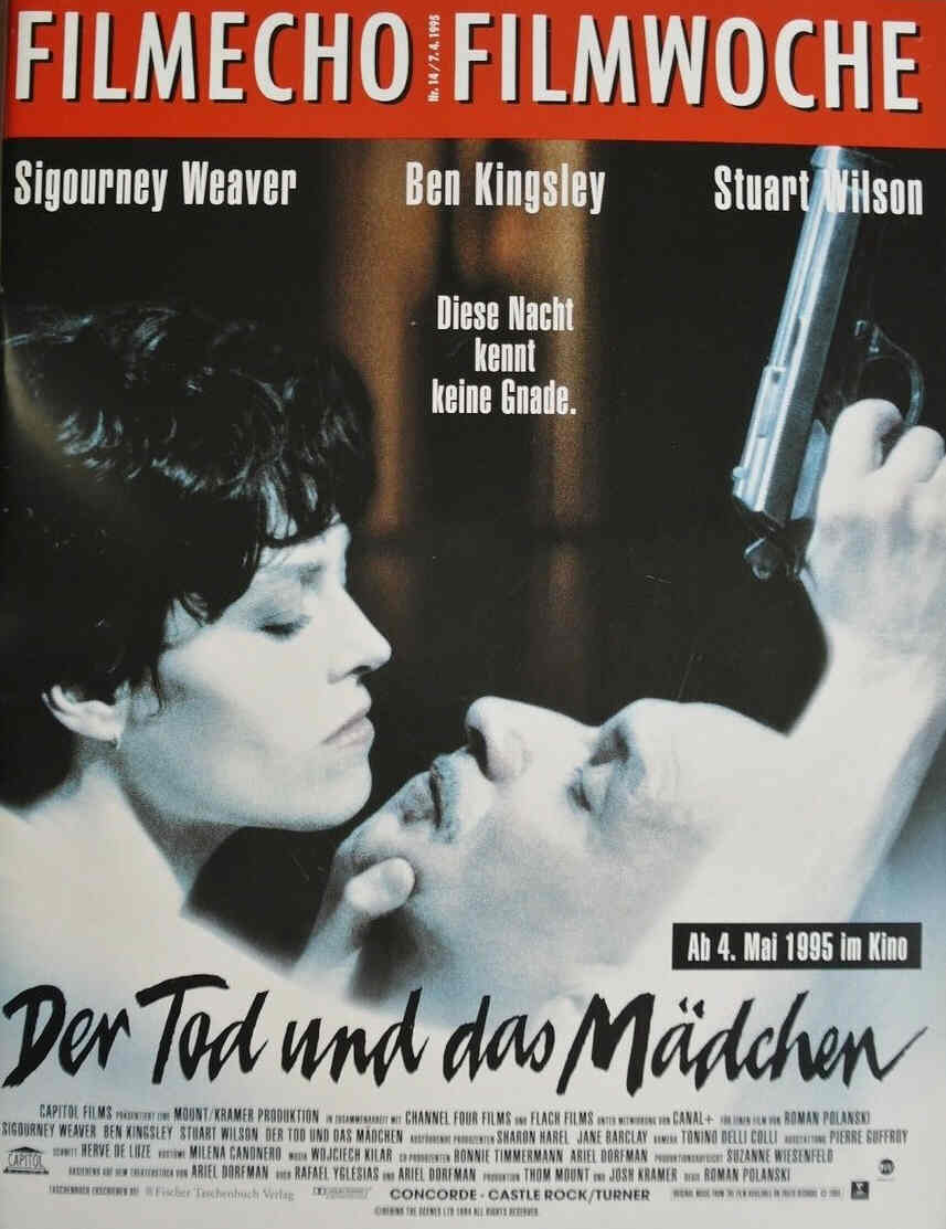 FILM-ECHO FILMWOCHE magazine side cover Issue 14 7 April 1995