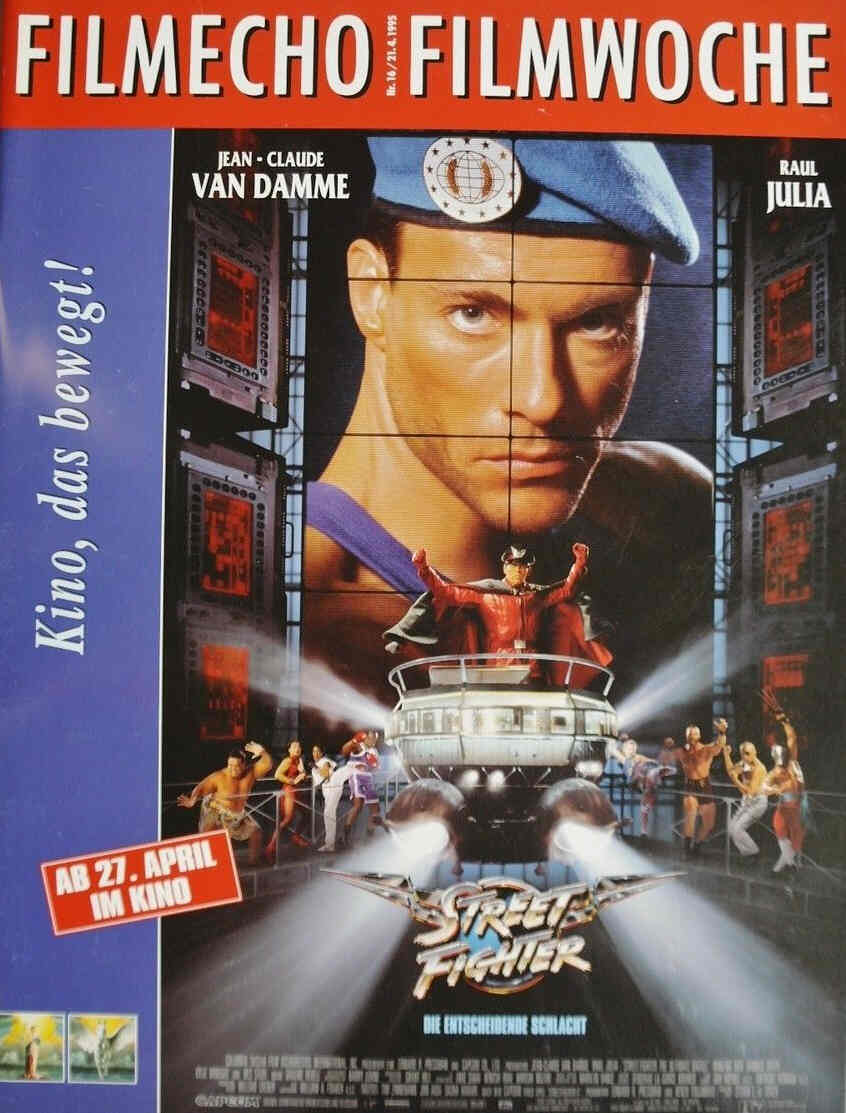 FILM-ECHO FILMWOCHE magazine side cover Issue 16 21 April 1995