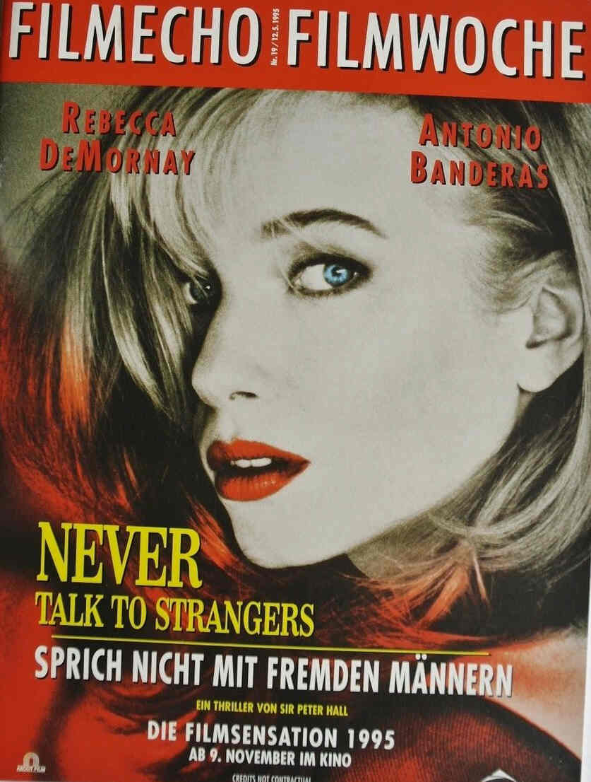 FILM-ECHO FILMWOCHE magazine side cover Issue 19 12 May 1995