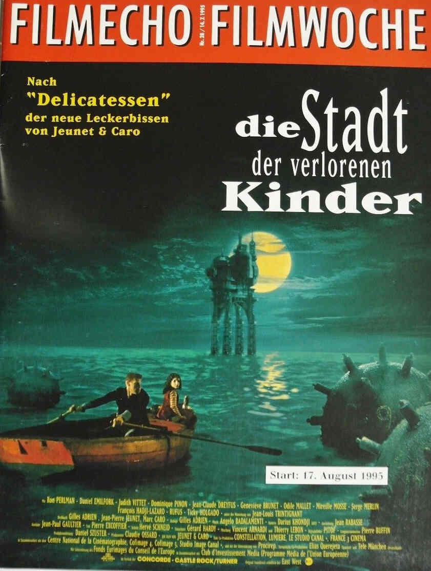 FILM-ECHO FILMWOCHE magazine side cover Issue 28 14 July 1995