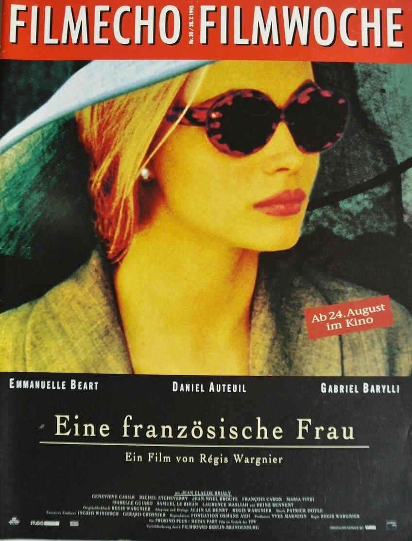 FILM-ECHO FILMWOCHE magazine side cover Issue 30 28 July 1995