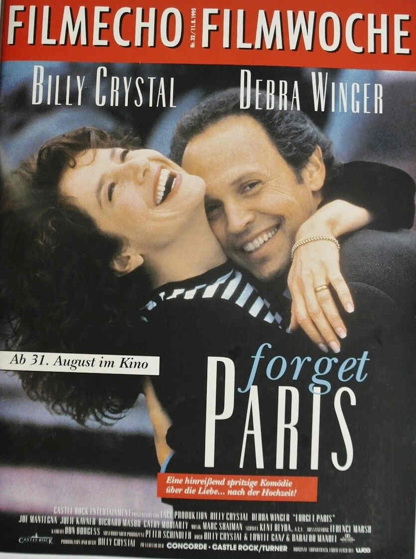 FILM-ECHO FILMWOCHE magazine side cover Issue 32 11 August 1995