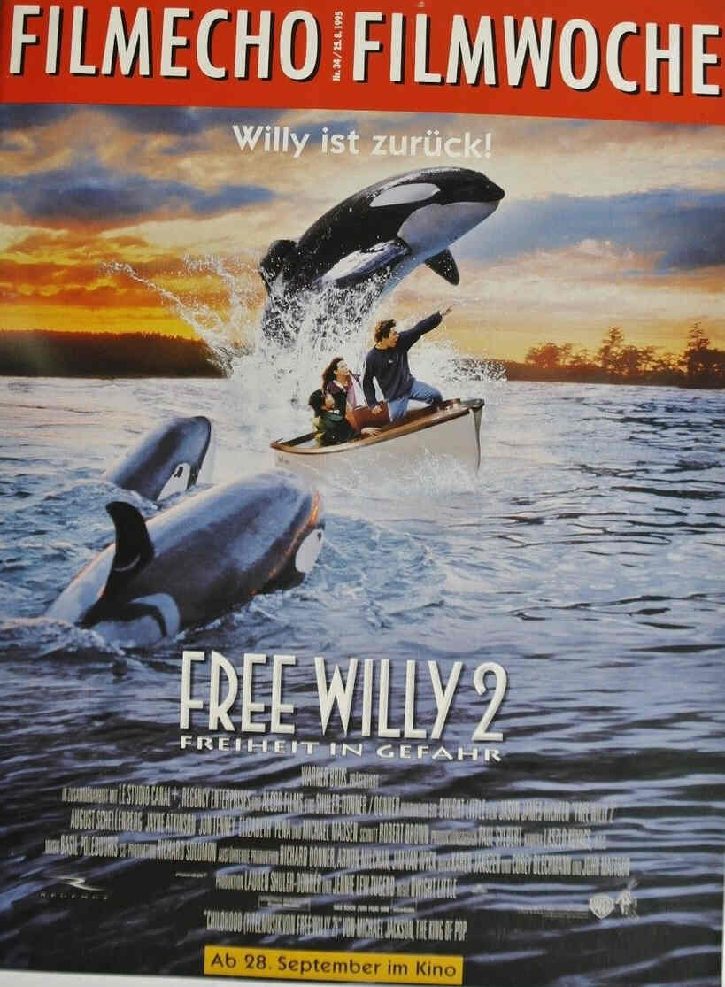 FILM-ECHO FILMWOCHE magazine side cover Issue 34 25 August 1995