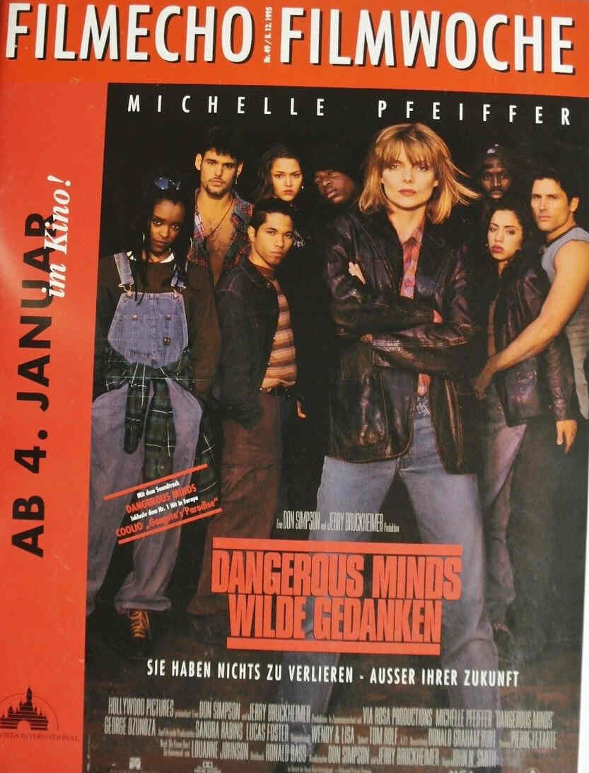 FILM-ECHO FILMWOCHE magazine side cover Issue 49 8 December 1995