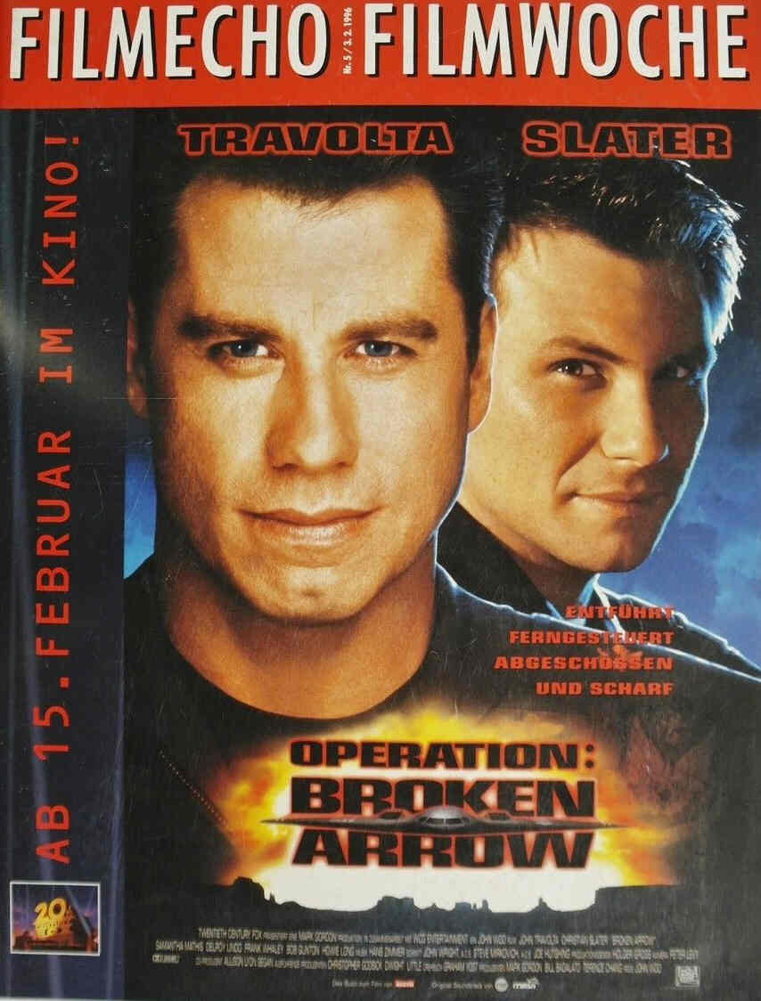 FILM-ECHO FILMWOCHE magazine side cover Issue 5 3 February 1996