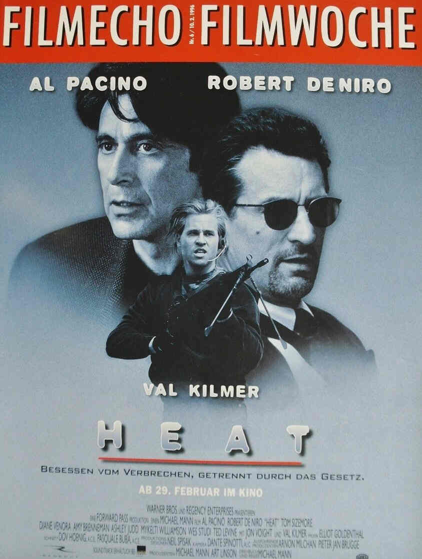 FILM-ECHO FILMWOCHE magazine side cover Issue 6 10 February 1996