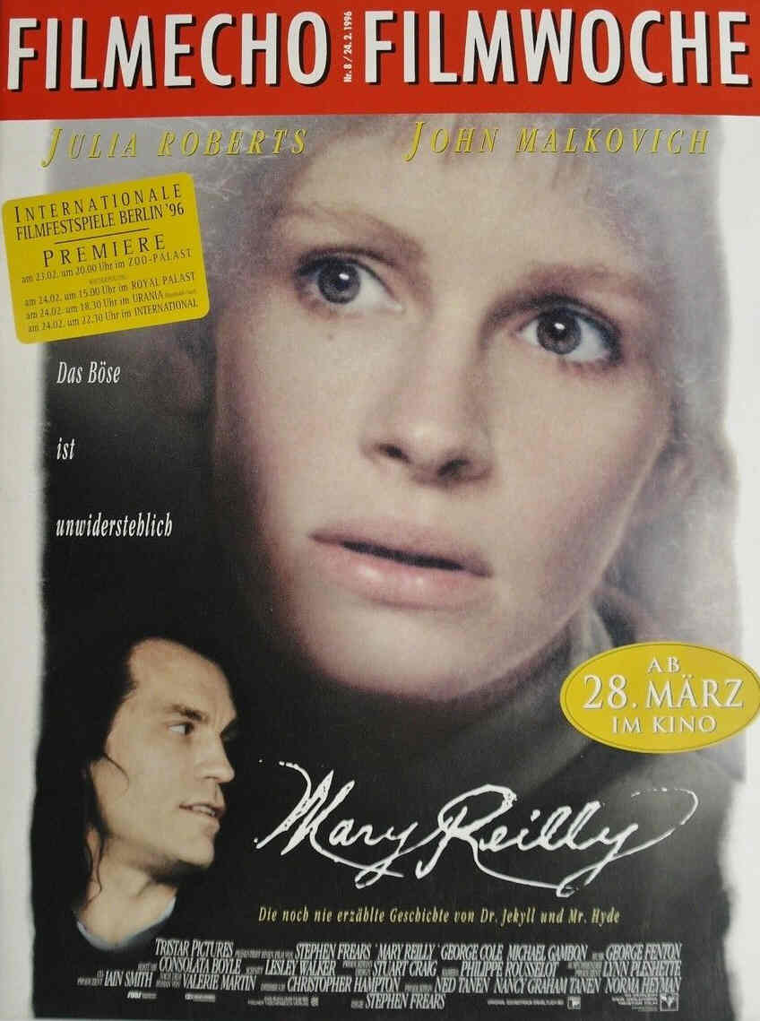 FILM-ECHO FILMWOCHE magazine side cover Issue 8 24 February 1996