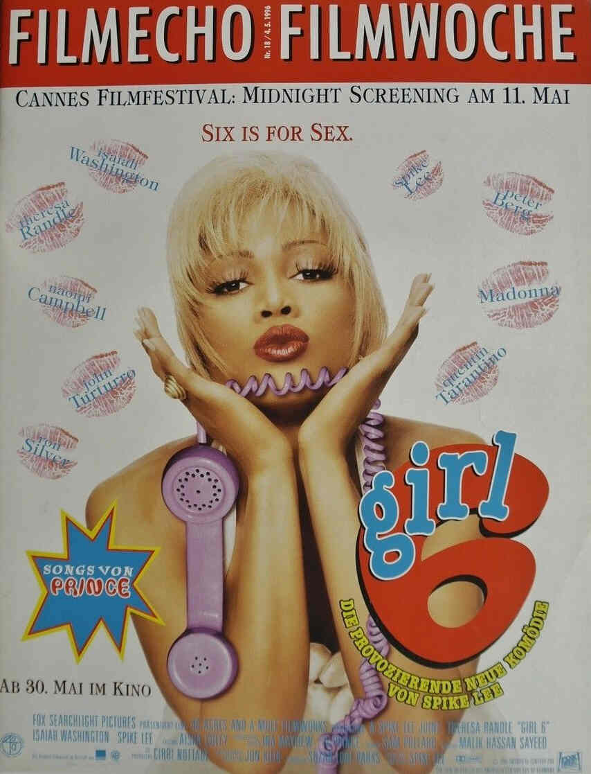 FILM-ECHO FILMWOCHE magazine side cover Issue 18 4 May 1996