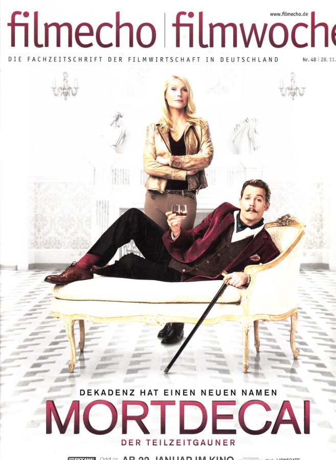 FILM-ECHO FILMWOCHE magazine side cover Issue 48 28 November 2014