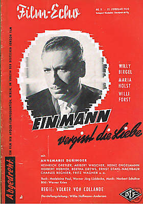 FILM-ECHO FILMWOCHE magazine side cover Issue 7  1955
