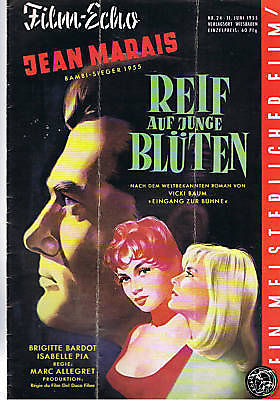 FILM-ECHO FILMWOCHE magazine side cover Issue 24  1955