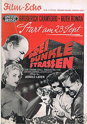 FILM-ECHO FILMWOCHE magazine side cover Issue 53  1955