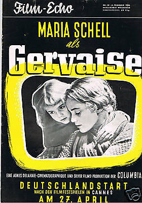 FILM-ECHO FILMWOCHE magazine side cover Issue 10  1956