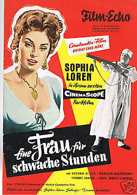 FILM-ECHO FILMWOCHE magazine side cover Issue 14  1956